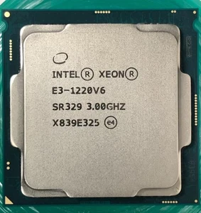 Intel Xeon E3-1220 V6 E3-1220V6 SR329 3.0GHz Quad Core 72W LGA1151 CPU Processor - Picture 1 of 2