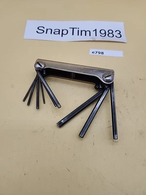 Eklind 20911 5/64"-1/4" hex fold set  - Image 1 of 4