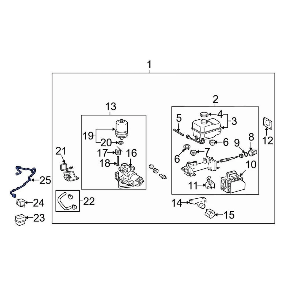 For Lexus GX460 10-21 Lexus Front Right ABS Wheel Speed Sensor Wiring Harness Foto 1 de 1