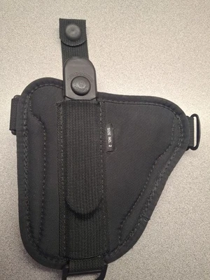 Bianchi Number 2 Shoulder Holster  RH Suede Lined Nylon USED - Image 1 of 3