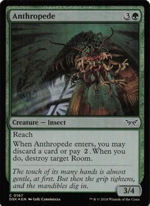 Anthropede C Duskmourn: House of Horror 167 NM Foil - Picture 1 of 2