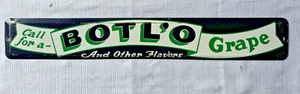 Call For A Botl'o Grape Soda Metall Blechschild - Bild 1 von 6