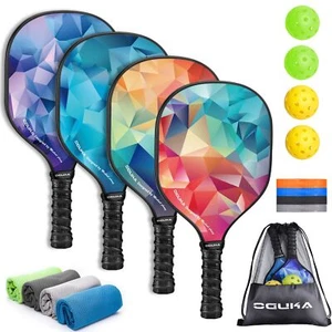 Pickleball Paddles, USAPA Approved Lightweight Pickleball Paddles Set of 4, 4... - Picture 1 of 7