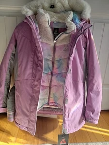 GERRY 2-in1 coats + Hat Size L (14-16) For Girls, Purple,Read Discription. - Picture 1 of 10
