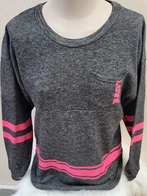 TALLA M RUE21 Love Sudadera Manga Larga Gris y Rosa INVPV520 Foto 1 de 3