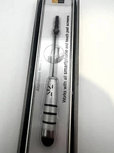Case Logic Silver Stylus Touch Pen Aluminum Compact for Phones - Picture 1 of 5