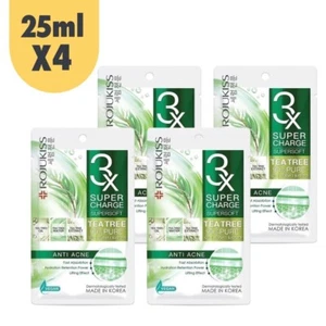 4 sachets X 25 ml Rojukiss Super Charger Super Soft Ontine Mask Reduces acne - Picture 1 of 7