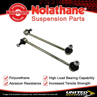 Nolathane Front Sway Bar Link for Kia Rio JB 1.4L 1.5L 1.6L 4Cyl 2005-On - image 1 of 3