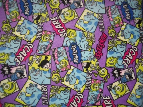 Disney Fleece Baby Blanket Cars Monsters Inc Toy Story Pet Lap 30" x 24"  New - Image 1 of 1