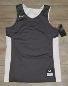 Nike Reversible Basketball Practice Jersey $28 Gray/White size Youth Medium - Picture 1 of 4