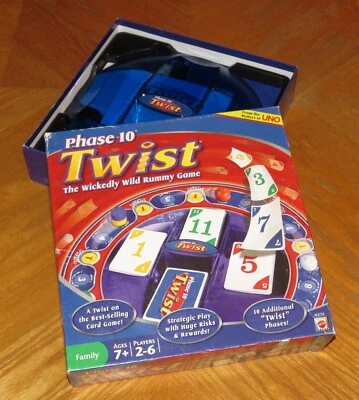 Phase 10 Twist - Wickedly Wild Rummy Card Game  - 2010 Mattel - Image 1 of 4
