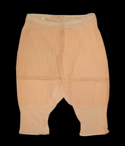 Old Antique Vtg 1920s Deadstock Pair Ladies Pants Panties Medium Stretchy Unworn - Picture 1 of 7