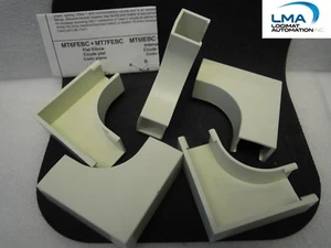 HUBBELL MT6FEC FLAT ELBOW COVER ALMOND/IVORY 5pcs ***NEW - Picture 1 of 3
