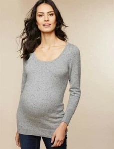 Motherhood Maternity grau grau Langarm Pullover Damen XL - Bild 1 von 2