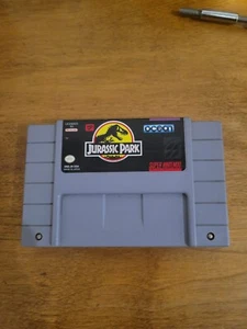 Jurassic Park (Super Nintendo SNES) Game TESTED & WORKING! - Authentic! - Picture 1 of 3