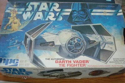 VINTAGE 1978 Star Wars Darth Vader Tie Fighter l Kit#1-1915~W/Original Box  - Image 1 of 4