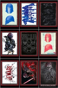 Topps Star Wars Digital Card Trader 9 Card Red Rise Knights Of Ren Insert Set