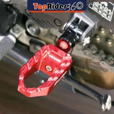 RED 25mm Extended BUZZ Front Foot Pegs For Kawasaki Ninja 300R 13-17 16 15 14 - Изображение 1 из 4