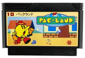 Pac-Land Famicom Nintendo Cartridge Only 1985 Japan NAMCO PAC-MAN - Picture 1 of 3