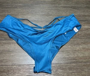 VICTORIA'S SECRET VERY SEXY VS High Cut Leg Cheeky Panty Satin Medium NWT - Picture 1 of 9