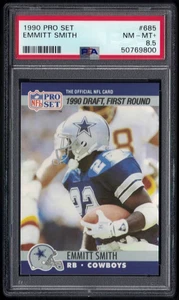 Juego profesional RC #685 1990 Emmitt Smith Hof Cowboys PSA 8,5 casi nuevo-como nuevo+ novato #50769800 - Imagen 1 de 2