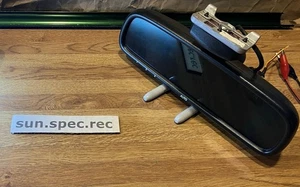 2003-2009 SAAB 9-3 9-5 Auto Dimming Interior Rear View Mirror Compass Homelink - Picture 1 of 13