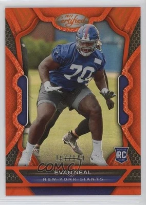 2022 Certified Rookies Mirror Orange /149 Evan Neal #151 Rookie RC - Image 1 of 2