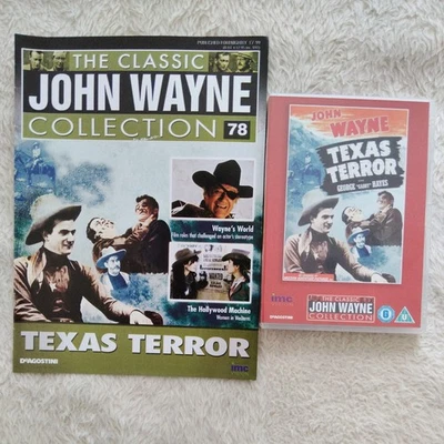 John Wayne Classic Collection DVD Set DeAgostini 'Texas Terror' No 78 - Image 1 of 4