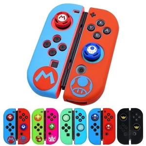 Joycon Controller Protector For Nintendo Switch OLED Cover Soft Silicone Case - Picture 1 of 20