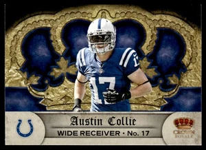2012 Panini Crown Royale Austin Collie Indianapolis Colts #30 - Picture 1 of 2