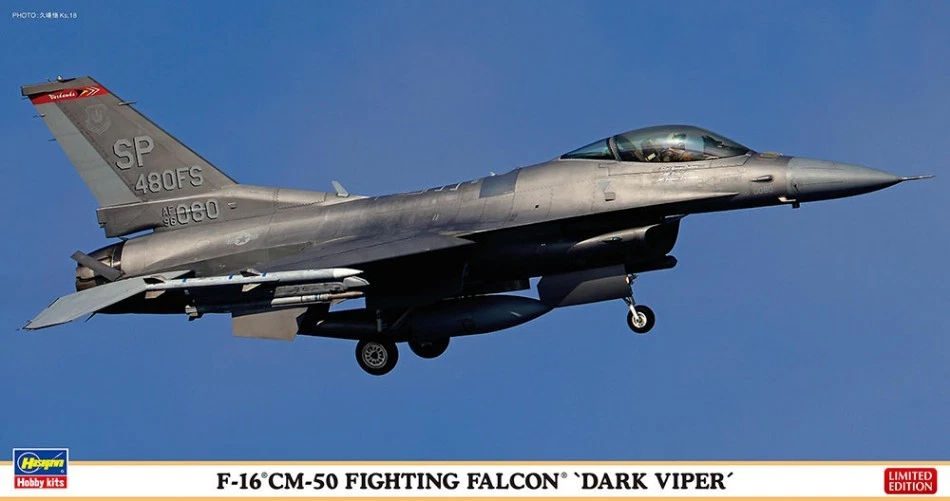 F-16CM 50 FIGHTING FALCON DARK VIPER KIT 1:48 - Immagine 1 di 1