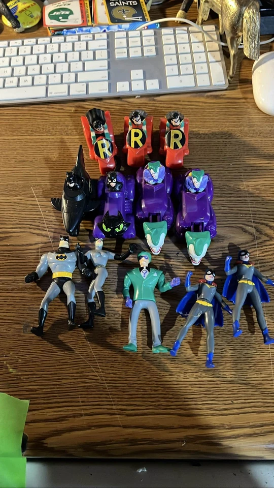 1993 McDonald's Batman мультсериал Happy Meal игрушки лот 12 - Изображение 1 из 1