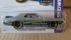 Hot Wheels 2013 ZAMAC #1 HW Showroom 69 MERCURY COUGAR ELIMINATOR Goodyear - Picture 1 of 3