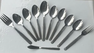 Rarität Konvolut 11 Sakura DIMENSION Edelstahl runde Rippen glänzend Art Deco - Bild 1 von 7