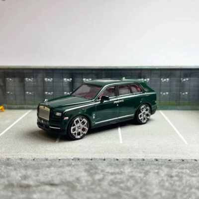 SC ART 1/64 Scale Rolls Royce Cullinan Green Dicast Car Model Toy Gift NIB - Изображение 1 из 4