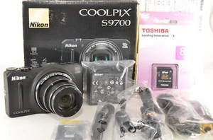 Nikon Coolpix S9700 Point & Shoot digital camera 30x Black JAPAN #2664 - Picture 1 of 10