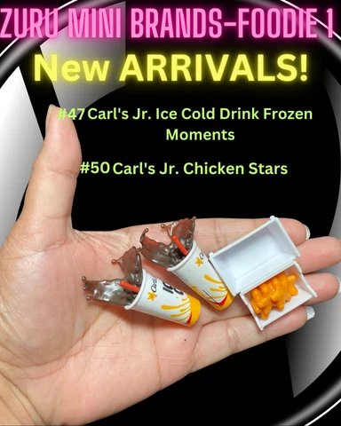 PRICED TO SELL! PICK ONE - ZURU Mini Brands Foodie 5 Surprise Series 1 Cover