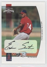 2005 Donruss Team Heroes Auto Ervin Santana #333 Auto