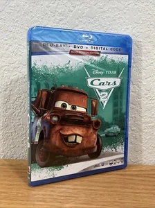 Cars 2 (Blu-ray/DVD/Digital, 2019) Disney Pixar SEALED! SEE PICS! - Picture 1 of 8