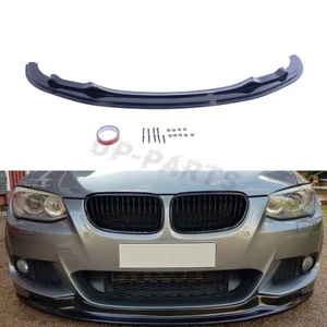 Front Bumper Lip Splitter PU For BMW E92 E93 M Sport 2010-2013 - Picture 1 of 11