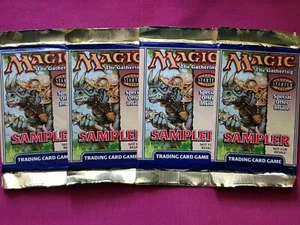 MTG Magic The Gathering 4 STARTER 2000 SAMPLER New Sealed Booster Packs Lot - Picture 1 of 1
