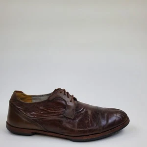 Timberland Boot Company Shoes Bardstown Men Brown Leather Oxford Lace Up Size 11 - Picture 1 of 8
