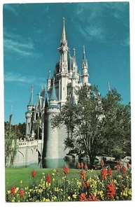 CINDERELLA CASTLE Spires Fantasyland Walt Disney World FL Postcard Florida - Picture 1 of 2
