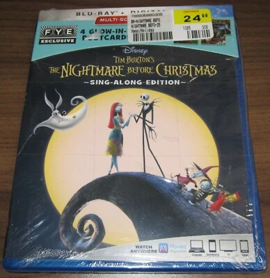 The Nightmare Before Christmas (Blu-ray, 2018) ... sealed new FYE Exclusive - Image 1 of 2