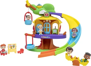 Cocomelon Deluxe Clubhouse Playset - Features JJ and His Five Friends- Songs, So - Picture 1 of 10