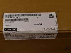 Siemens 6SL3120-1TE23-0AC0 Sinamics Single Motor Module, NEW - Picture 1 of 1