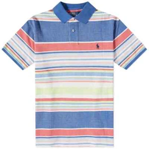 Polo by Ralph Lauren Pastel Stripe Polo Shirt XL FREE POST - Picture 1 of 1