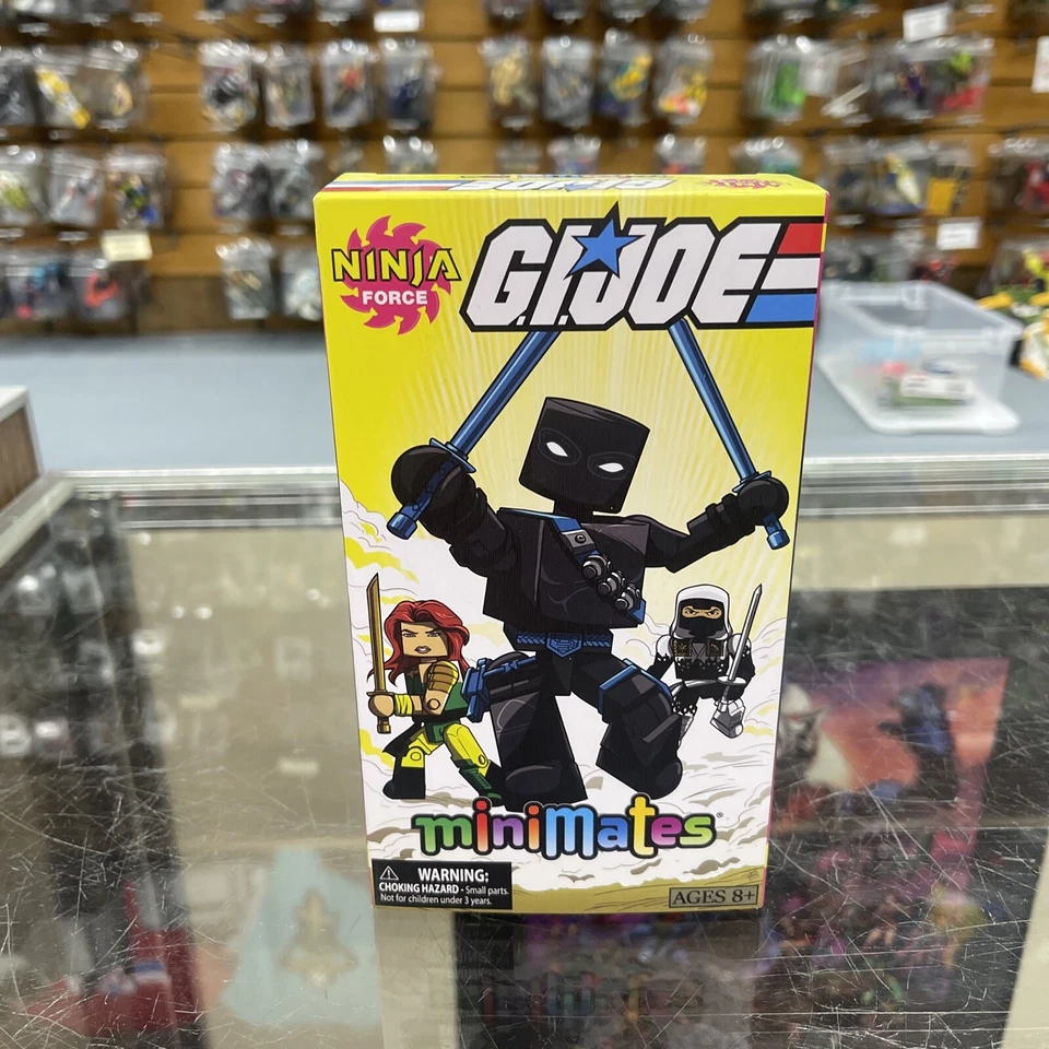 Diamond Select NYCC 2022 MiniMates GI JOE Aniversario Ninja Force Paquete de 4 Caja Set Foto 1 de 4