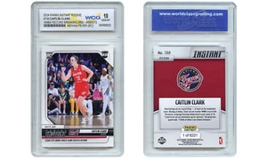 2024 Panini Caitlin Clark WNBA Assists Record #159 ROOKIE CARD - GEM MINT 10 - Picture 1 of 3