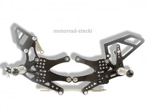 Racing-Fussrastenanlage Motorrad Triumph Street Triple 675 2008-2012 - Picture 1 of 1
